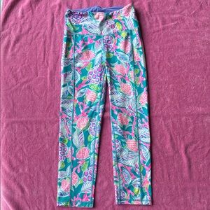 Lilly Pulitzer Luxletic Leggings XS with side pocket